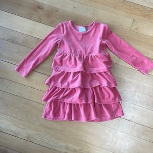 Hanna Andersson Velour Dress, Girls 6-7
